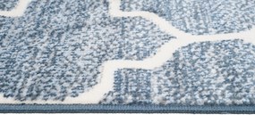 TA Koberec 4496B D.BLUE / CREAM MIA Rozmer: 80x150 cm