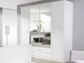 Šatníková skriňa Torrent, biela%