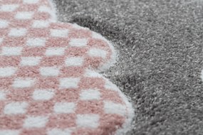 Okrúhly koberec PETIT DOLLY Ovečka, sivý