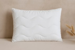 Vankúš MEDICAL – mikrovlákno, duté vlákna v guličkách, zips, prateľný na 60 °C, antialergický, slovenský výrobok Veľkosť: 40x80 cm
