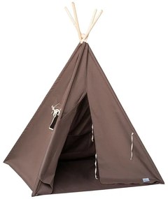 lovel.sk Detský vodeodolný stan teepee Garden Brown