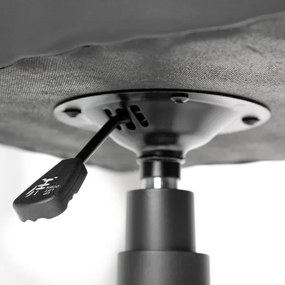 Herná stolička VARR Zolder čierna/červená