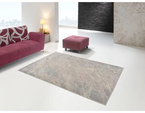 Sivo-béžový koberec z viskózy Universal Margot Marble, 200 x 300 cm