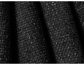 Čiernoantracitový modul pohovky (ľavý roh) Lupine – Micadoni Home