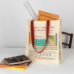 Nákupná taška z recyklovaného papieru Rex London Periodic Table