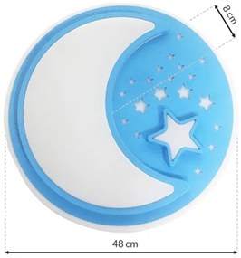 LED Detské smievateľné stropné svietidlo NOTTE LED/40W/230V + DO