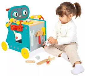 BricoKids - Chodúľka a vozík s náradím - Robot