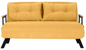 Rozkladacia pohovka Sando 2 Mustard