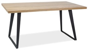 Jedálenský stôl MERINO dyhovaný dub 150 x 90 cm