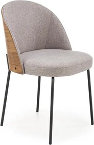 AKCIA Sivá stolička NORME z lakovanej ocele II. akosť