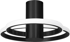 Toolight Toolight, LED stropné svietidlo 22W APP1401-CW, čierna, OSW-00959