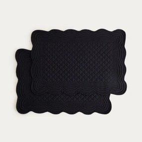 Podložka pod tanier VELA čierna 775789 (2 ks)
