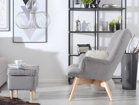 Taburetka Muriera (púdrová ružová + orech). Akcia -15%. Vlastná spoľahlivá doprava až k Vám domov. 1136740