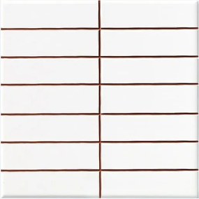 Obklad Vilar Albaro precorte white 20x20 cm lesk PRECO251WHL