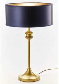 Jupiter 2116 - Stolná lampa KASZMIR 1xE27/15W/230V modrá/zlatá