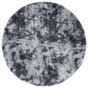 Koberec SILK DYED MR-577 sivý kruh