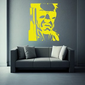 Veselá Stena Samolepka Terminátor Farba: žltá, Veľkosť: 100 x 82 cm