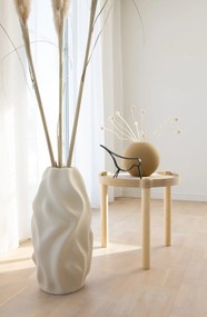 Luxusná keramická váza Drift Floor – krémová