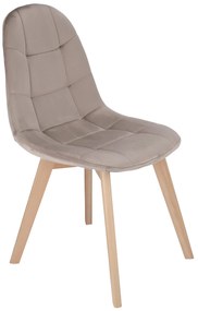 Jedálenská stolička Bora - greige