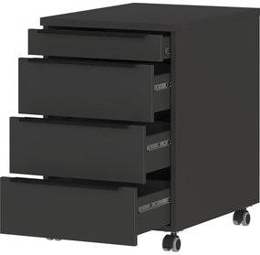 Antracitová skrinka 42x63 cm Mailand – Germania