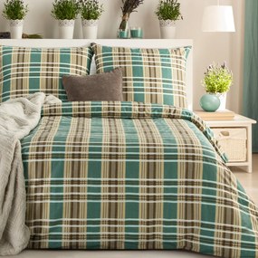 SATÉNOVÉ OBLIEČKY SPRING65 160X200 CM, 2 KS 70X80 CM VZOROVANÉ