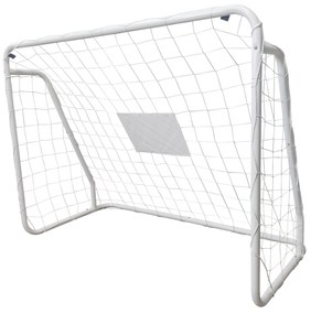 TRENDIE Zostava 2 futbalových bránok 124x96 cm