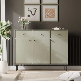 Moderná komoda RAY 125 cm eukalyptus