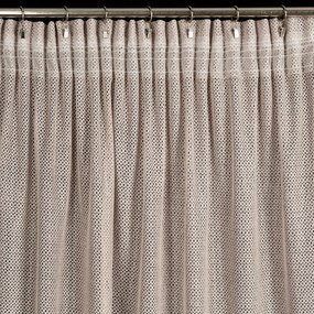 ZÁVES NA PÁSKE ALEKSA 140X270 CM BÉŽOVÁ