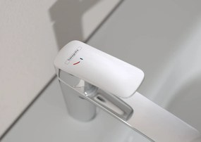 Hansgrohe Logis, umývadlová batéria Fine 110, s výpustom, CoolStart, EcoSmart, chrómová, HAN-71254000