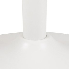 Jídelní stůl MALTA 90 cm bílý mramor