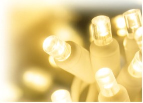 Vianočné svetielka LED záclona FLASH teplá biela 500 LED