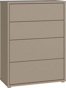 XXXLutz KOMODA, taupe, 75/99/35 cm Carryhome - Online Only spálne - 00068701831J