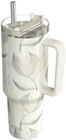 Nerezový termohrnček so slamkou Stream Cotton 1200 ml