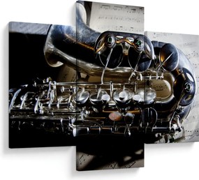 Obraz - Saxofón (90x60 cm)