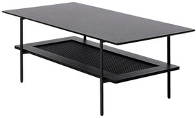 Dizajnový konferenčný stolík Lakshmana 110 cm čierny