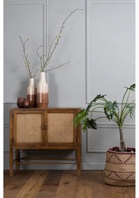 Hnedá komoda z mangového dreva 88x84 cm Nipas - Light &amp; Living