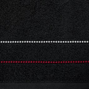 FROTÉ UTERÁK SUZI SADA 3KS 70X140 CM ČIERNA