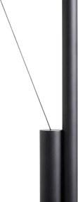 HAY Stolná lampa Fifty-Fifty Mini, soft black AB096