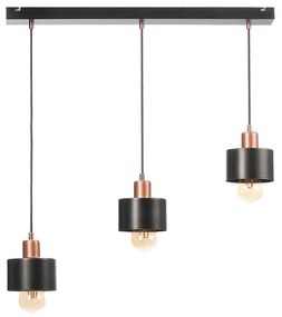 Luster na lanku BODO 3xE27/60W/230V