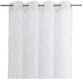 Biela/v striebornej farbe záclona 140x260 cm Buds – Casa Selección