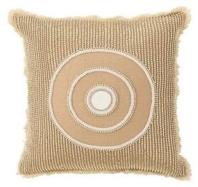 Vankúše J-line  COUSSIN CERCLE IBIZ CO BLA/BEI (49.5x49.5x4cm)