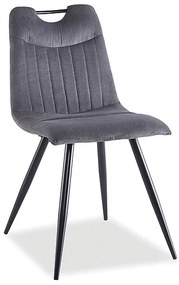 Jedálenská stolička Orifel (sivá + čierna). Vlastná spoľahlivá doprava až k Vám domov. 1050669