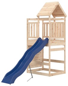 Vonkajšia súprava na hranie masívna borovica