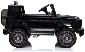 Detské elektrické autíčko na diaľkové ovládanie BestBerg BBCC-60B - Mercedes-Benz AMG G63 / od 3 rokov / nosnosť 25 kg / čierna