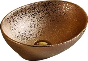 Mexen Elza umývadlo na dosku 40 x 33 cm, medené - 21014051