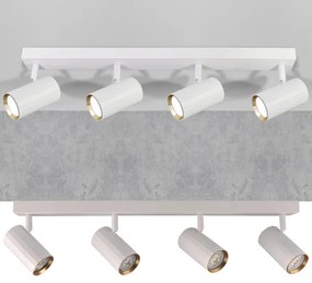 Bodové svietidlo NICEA 4xGU10/10W/230V biela