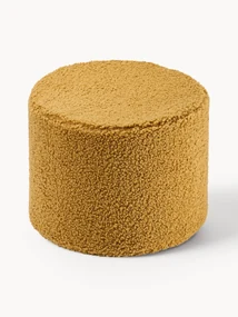 Detská taburetka z plyšu Sugar, Ø 40 cm