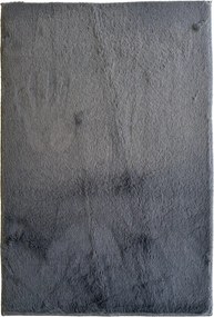 BE Koberec Puffy PUFFY 060 DARK GREY – sivý obdĺžnikový Rozmer: 60x100 cm
