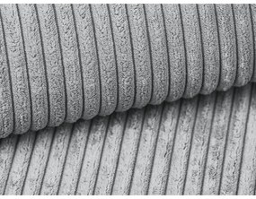 Svetlosivá menčestrová rozkladacia pohovka 195 cm Nona – Makamii