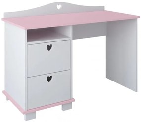 Písací stôl HEART - VIAC FARIEB